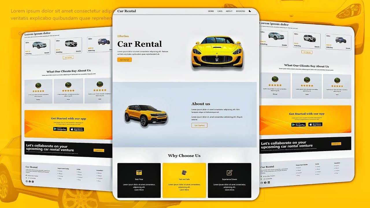 Car Rental Application